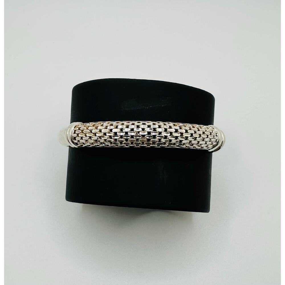 Vintage 925 Sterling Silver Bangle Bracelet